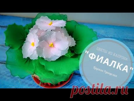 Фиалка из капрона