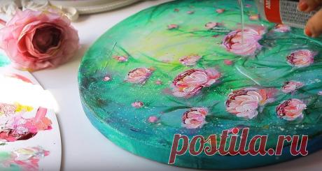 Простая техника, которая поможет даже новичку нарисовать шедевр - Домоводство - медиаплатформа МирТесен