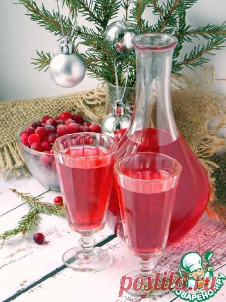 Быстрая клюквенная наливка – кулинарный рецепт