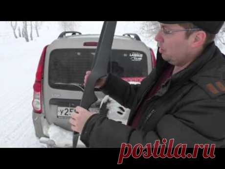 Аэродинамический спойлер и полка органайзер для LADA Largus