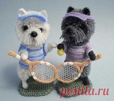 Животные из бисера. Идеи для вдохновения.