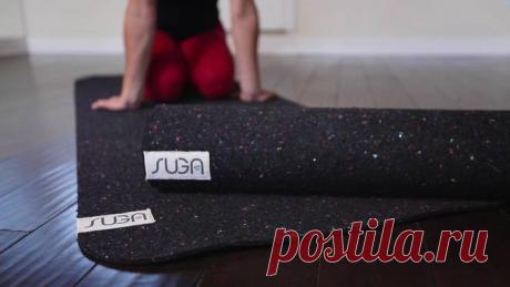 Планета Земля и Человек: Коврик для йоги из переработанных гидрокостюмов