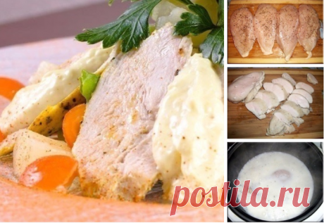 Куриные грудки по особой технологии.