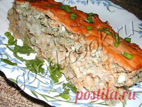 запеканка "а-ля голубцы", рецепт приготовления
