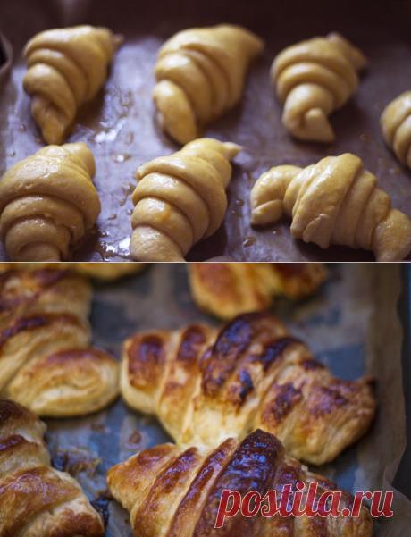 Namuose kepti sviestiniai rageliai (croissants) | Tasty Art Receptai