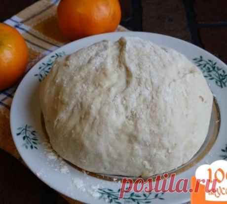 Тесто для пиццы на майонезе