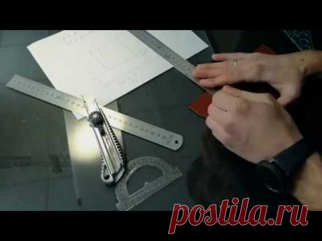 Кожаная визитница своими руками за 20 минут