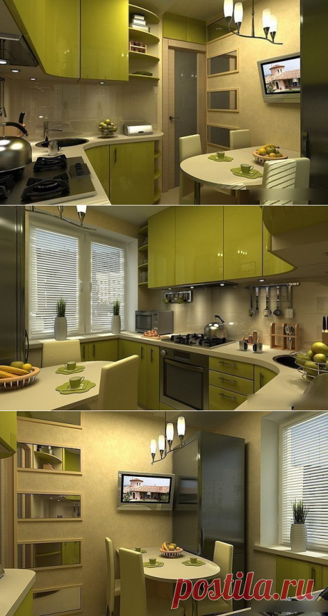 Кухня 6 квадратов.