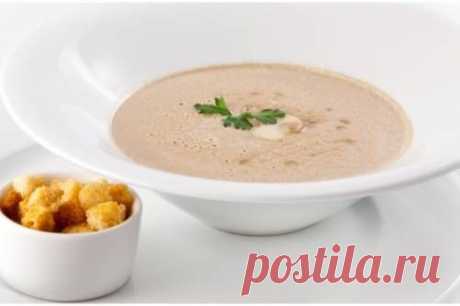 Суп-пюре грибной / Простые рецепты
