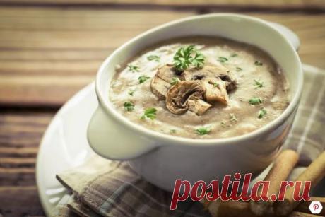 👌 Полезный грибной суп за 20 минут, рецепты с фото Пополним свою копилку быстрых и вкусных первых блюд рецептом ароматного и полезного грибного супа, который становится вкуснейшим супом-пюре за счет использования безглютеновой рисо...