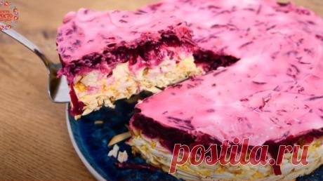 З'їдять за хвилину! Незвичайно смачний cалат зі звичайного БУРЯКА і КУРКИ! • журнал Коліжанка