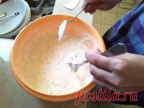 Как приготовить вкусные блинчики из бананов и овсянки.Bannanov pancakes and oatmeal porridge