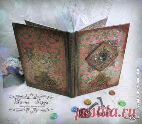 Декупаж - Сайт любителей декупажа - DCPG.RU | Декор ежедневника "Тайна старого замка"