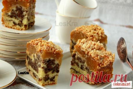 Пляцок "Мультифруктовый сырник с хрустящей шапочкой" / Торты / Кукорама — вкусные рецепты!