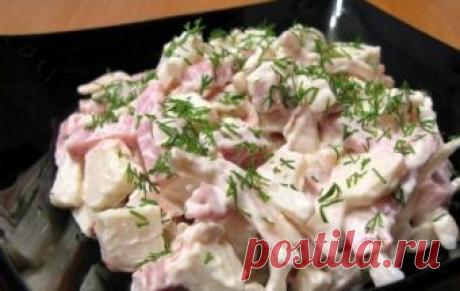 Салат картофельный с кальмаром / Салаты из морепродуктов / TVCook: пошаговые рецепты c фото