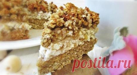 Творожно-банановый овсяной пирог — Sloosh – кулинарные рецепты