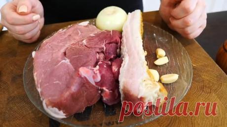 Домашняя Колбаса в Духовке | Без Оболочки