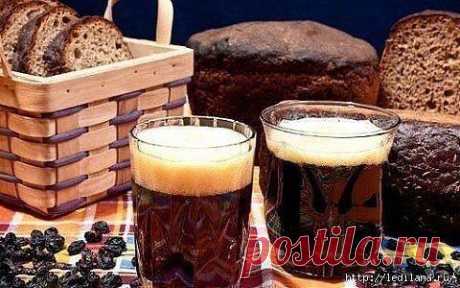 Домашний квас без заморочек - быстро и вкусно