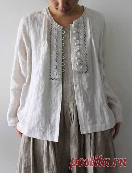 Вышивка в современной одежде. | Журнал Ярмарки Мастеров