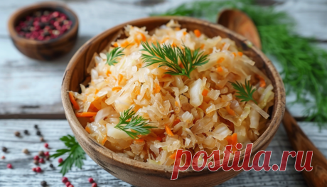 Квашеная капуста как у бабушки: готовим по традиционному рецепту