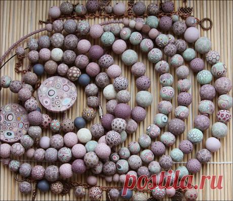 Украшения из полимерной глины Юлии Лаухиной | Sunniest.ru