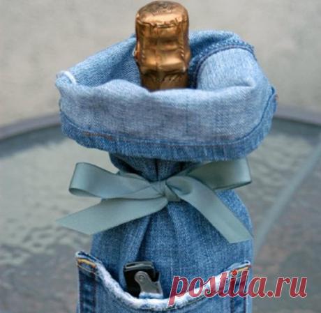 Творческие идеи создания интересных вещей из старых джинсов — HandMade