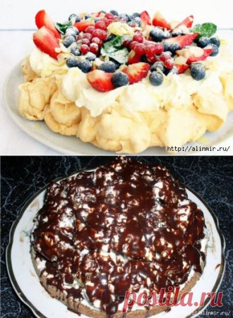 Торт Винная пена.