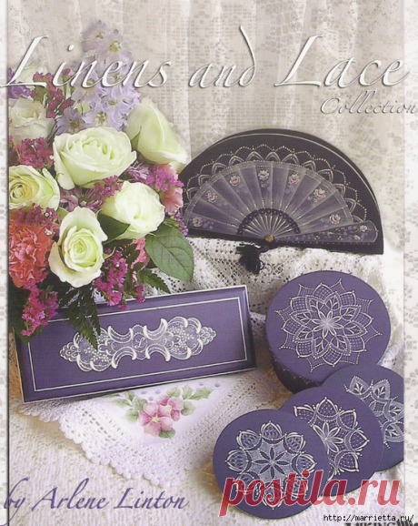 Декорирование и точечная роспись - имитация кружева