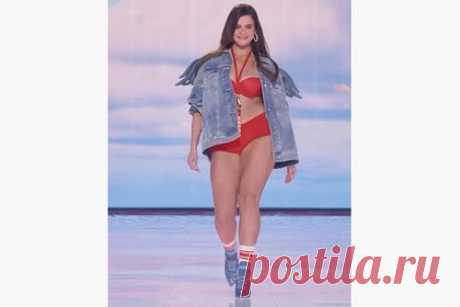 Внешний вид плюс-сайз-звезды «Эйфории» на показе Victoria's Secret вызвал споры в сети