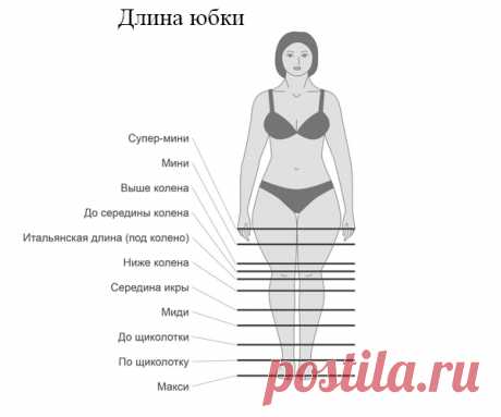Длина юбки - Стилист-имиджмейкер