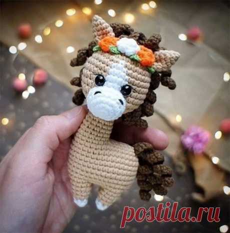 Пони крючком. Амигуруми схемы и описания. Автор: Vika Milessa | IRINELY.ART