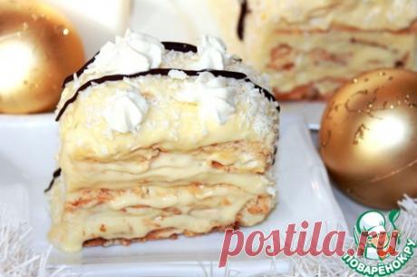 Торт-мороженое "Подарок Снежной королевы" - кулинарный рецепт