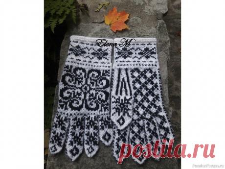 Мои первые перчатки | Вязание спицами аксессуаров