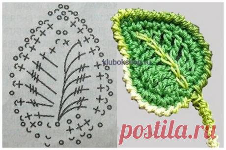 Красивые элементы крючком: цветочки, листочки, бабочки | Вяжу ручками-крючками| Виктория Битарова | Дзен