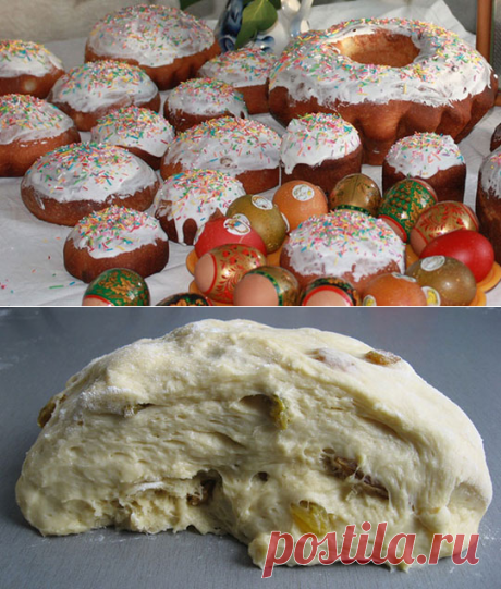 Венское тесто для куличей