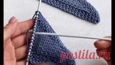 Бактус спицами