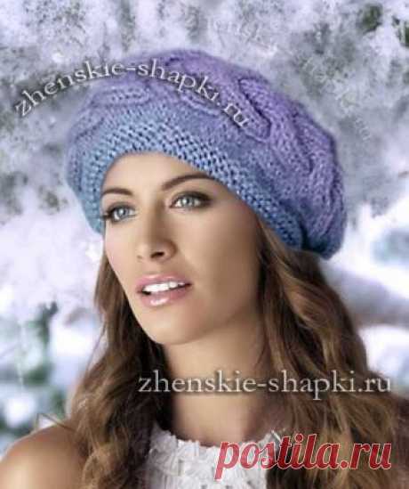 Nina » Вязаные шапки для женщин. Схемы вязания 100 моделей женских шапок и беретов спицами и крючком