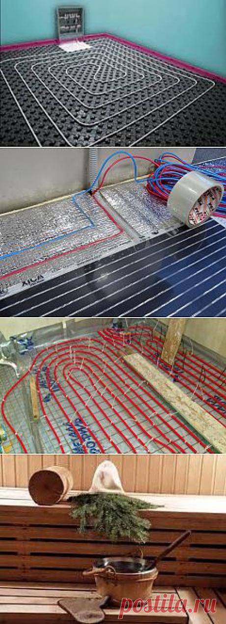 (+1) тема - Тёплый пол. | Строительство и ремонт