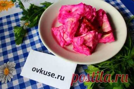 Капуста лепестками - рецепт с фото / Простые рецепты