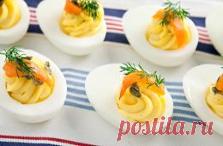 Яйца фаршированные рецепты чем нафаршировать яйца