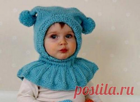 Вязанная детская шапочка в виде шлема
Шапочка-шлем (Размер 1-3/6-9/12-18 месяцев
(2-4 года))
Вязаная шапочка в виде шлема полностью закроет уши и шею вашему малышу. И мороз теперь не страшен! Согласитесь, теплая и очень удобная вещ…