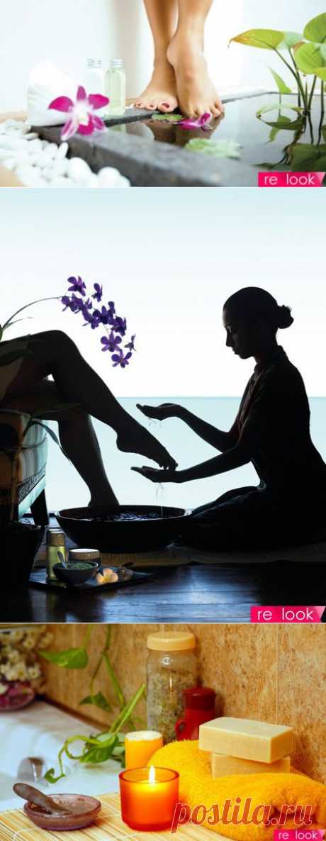 (+1) сообщ - SPA-процедуры для ног в домашних условиях | КРАСОТА