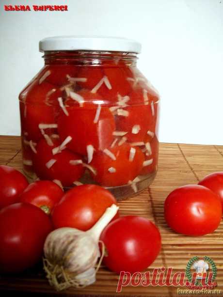 Консервированные помидоры "Ёжики"