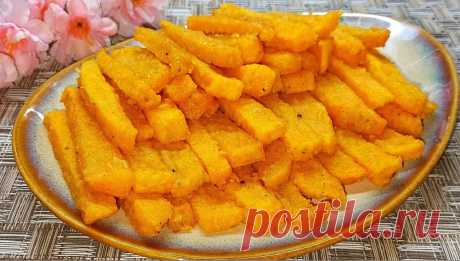 В сезон тыквы готовлю детям вкуснейшие тыквенные палочки! Очень полезное блюдо из тыквы.