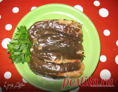 Квашеные баклажаны, фаршированные овощами, пошаговый рецепт на 249 ккал, фото, ингредиенты - Александра