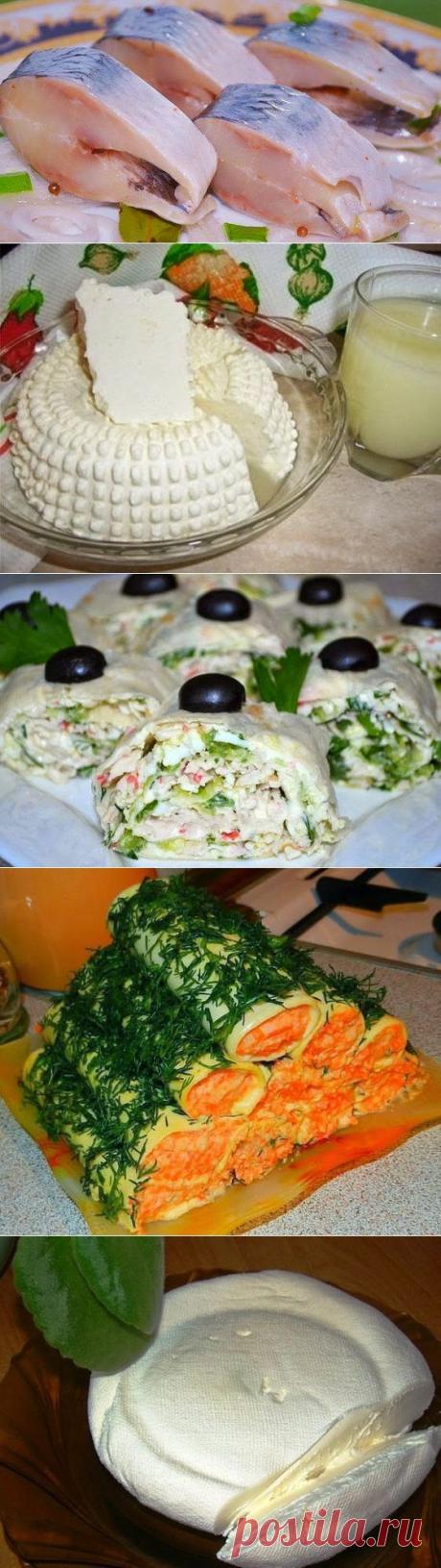 Лучшие кулинарные рецепты: Закуски