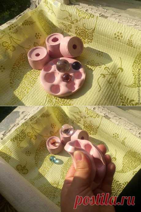 Делаем молд-сферу (шар) и полусферу для эпоксидной смолы самостоятельно - Ярмарка Мастеров - ручная работа, handmade