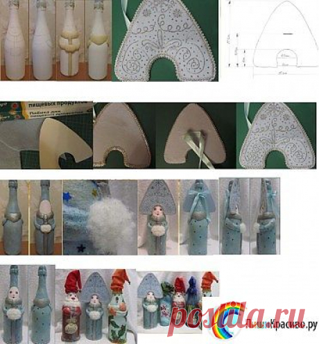 ✎ Лепим снегурочку своими руками ✎✎ Прописи, каллиграфия, учимся писать красиво, графология ✎