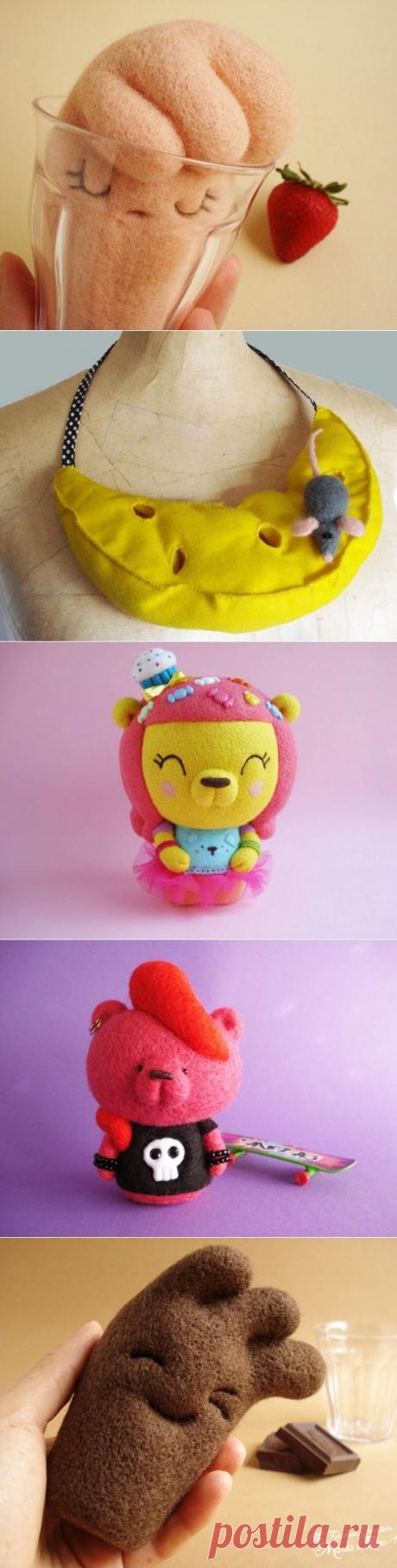 Удивительные шерстяные творения от Марии Филипе