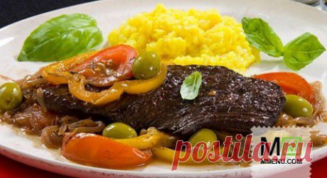 Телятина с шафранным рисом - кулинарный рецепт. Миллион Меню